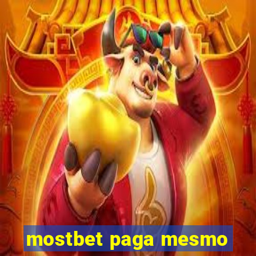 mostbet paga mesmo